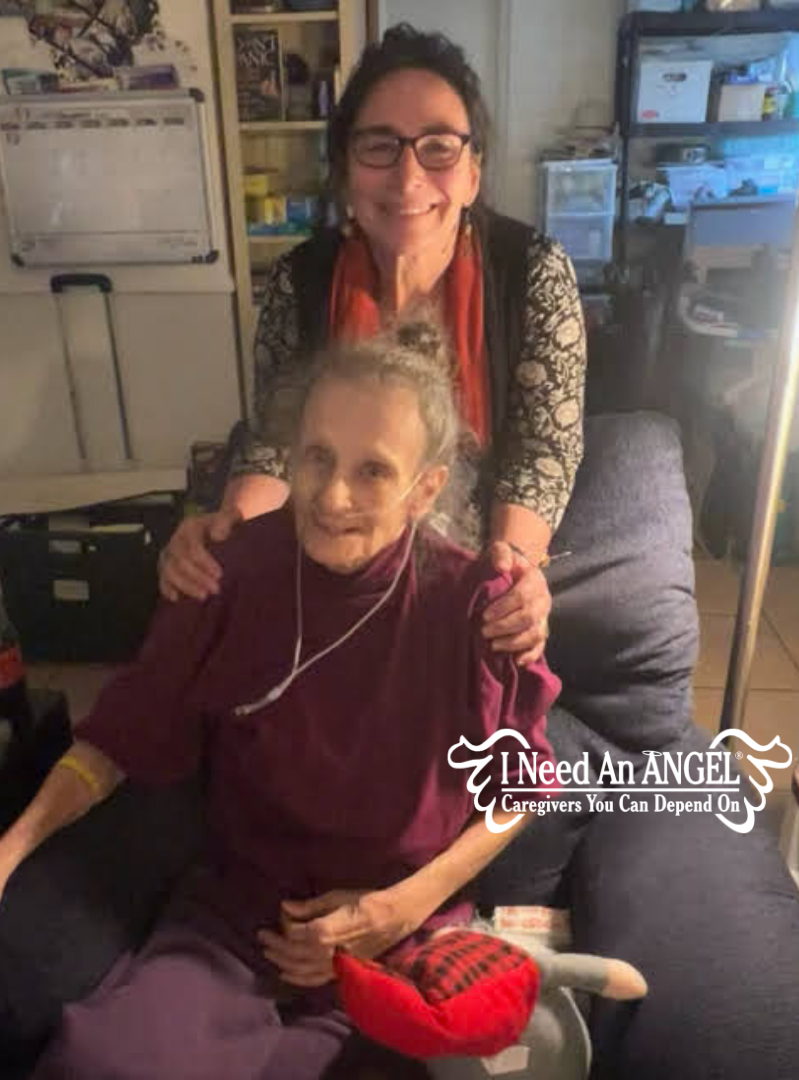 caregiver and client